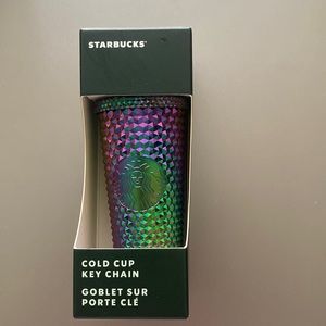 New! Starbucks metallic keychain / ornament